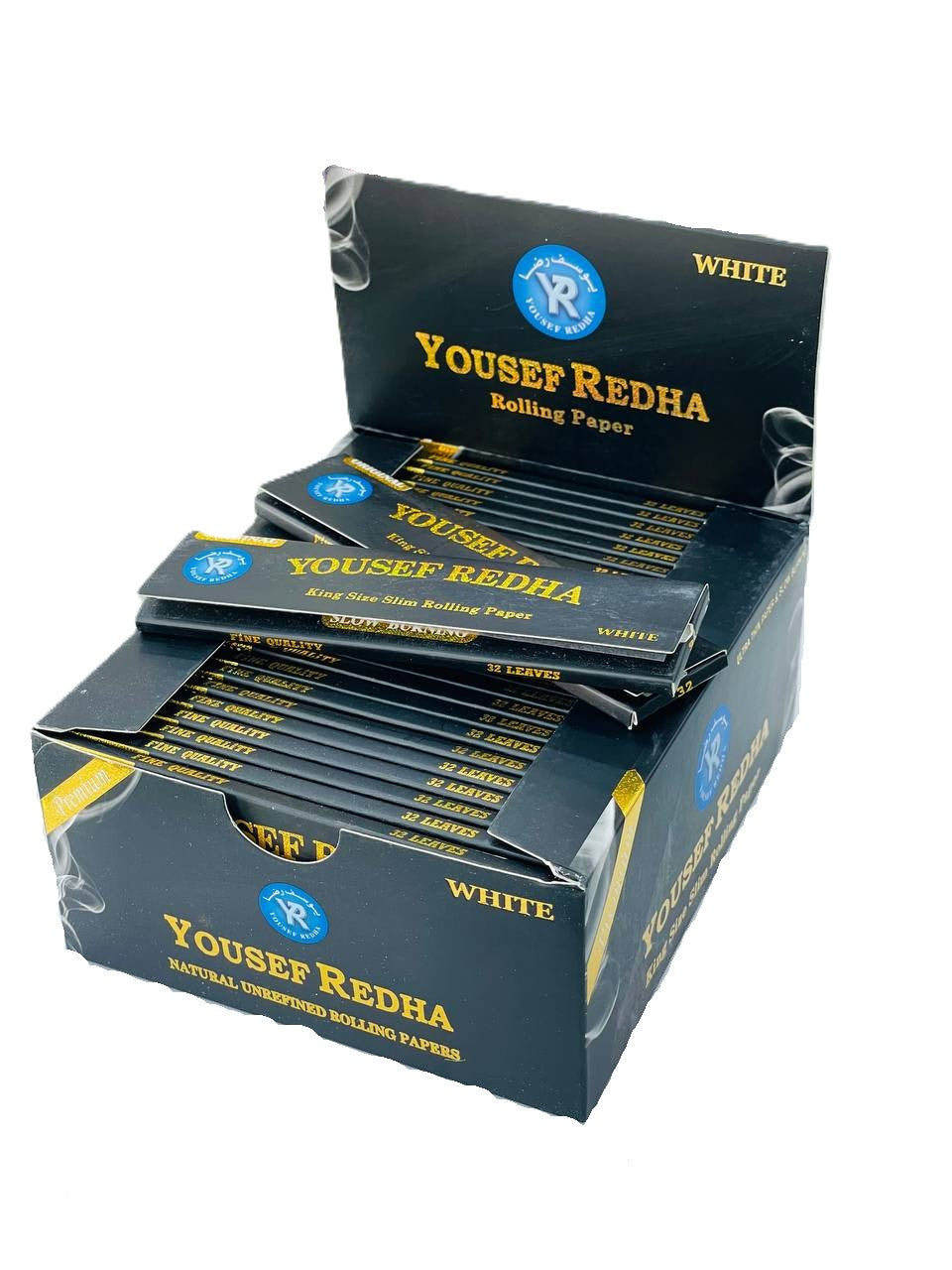Yousef Redha Rolling Paper – King Size Slim White