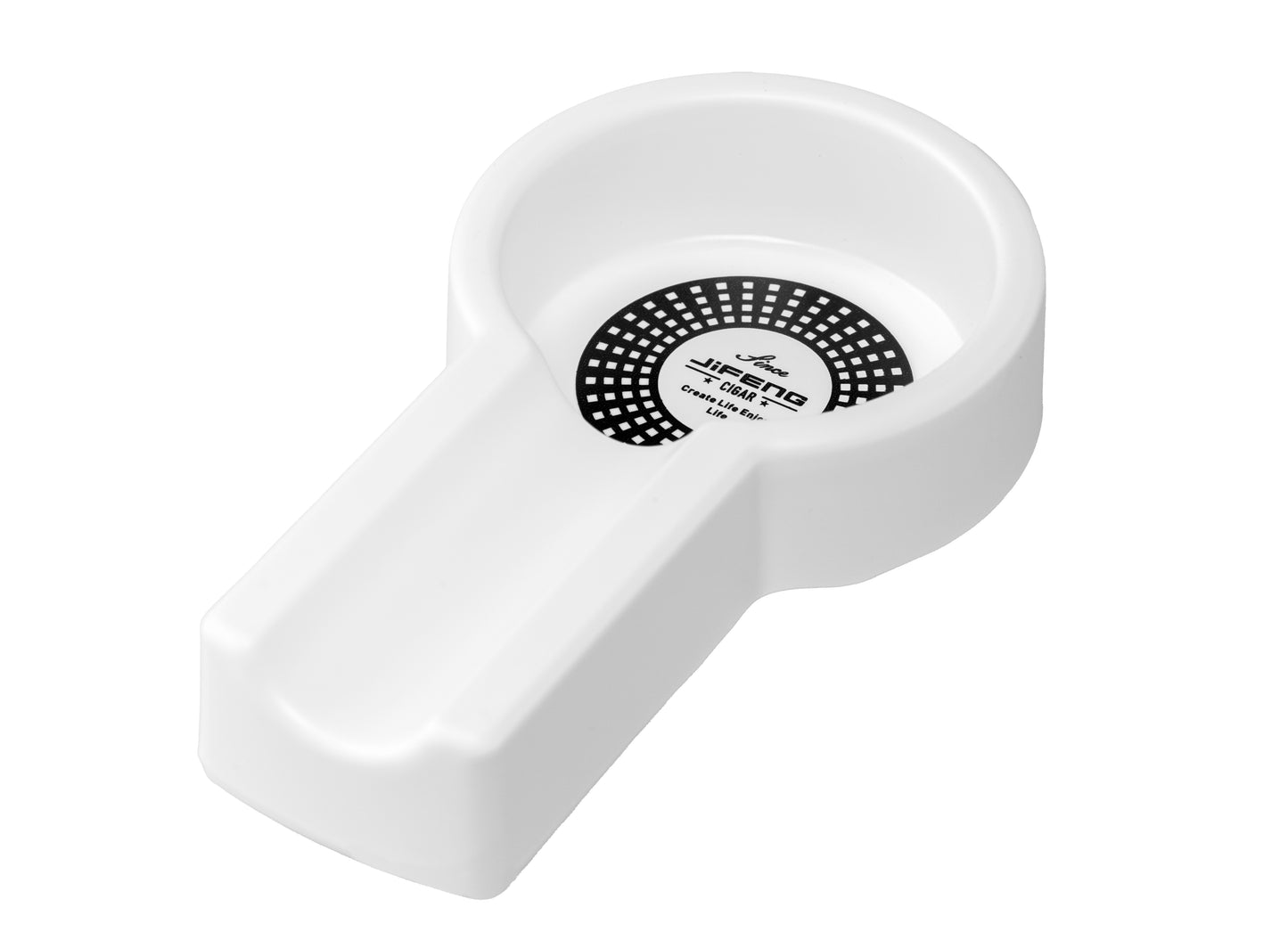 Cigar Ash Tray White