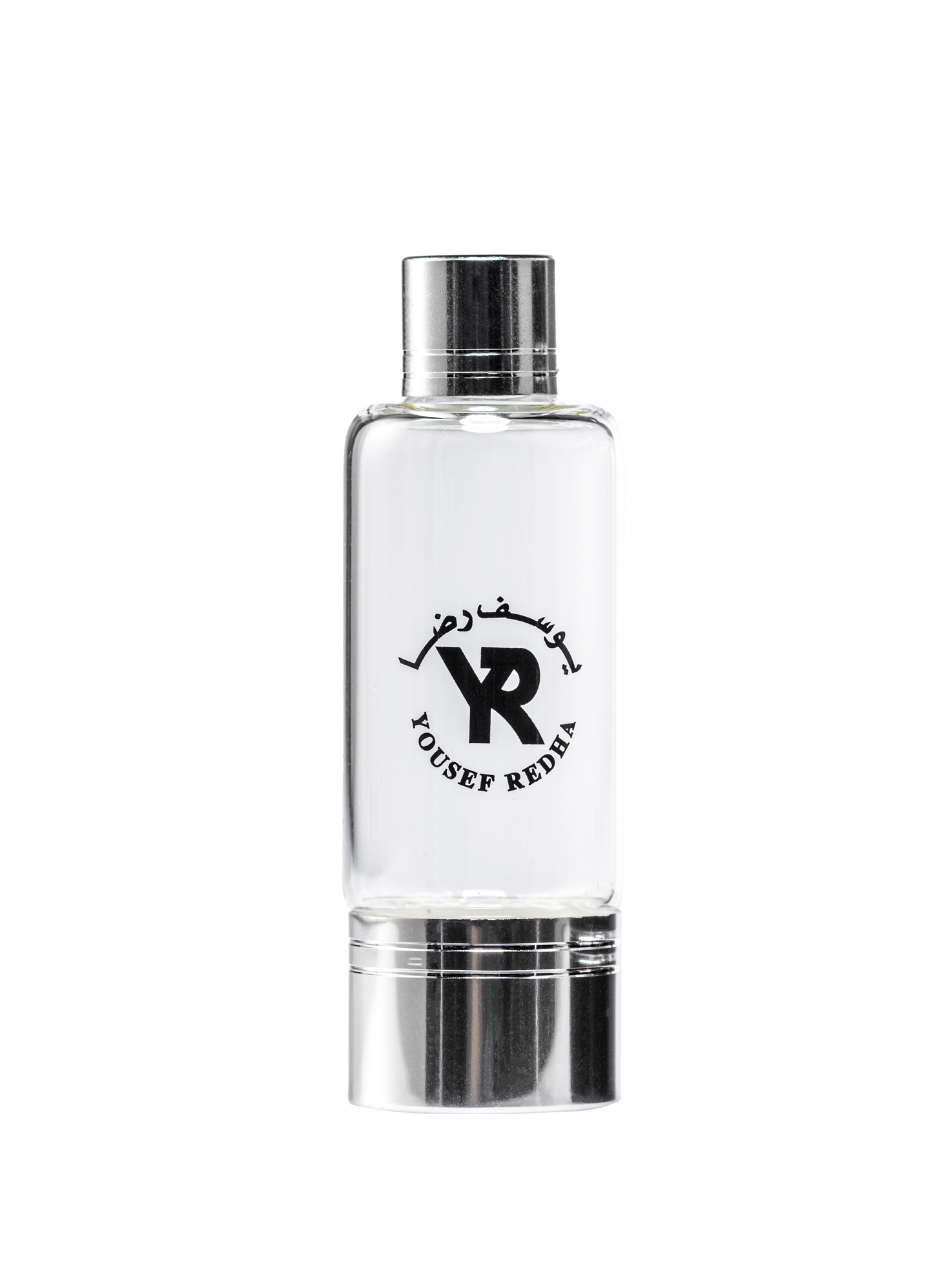 Empty Two Thread Head Glass Bottle With YR Logo