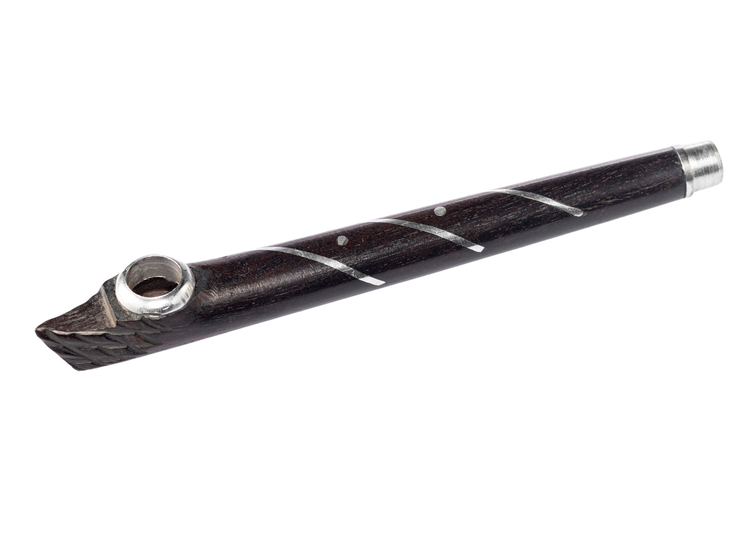 Indian Wood Medwakh With Ring Design With Metal