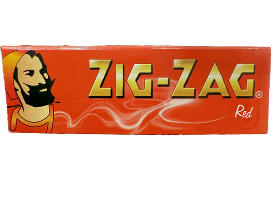 Zig Zag Red Regular Size Rolling Papers
