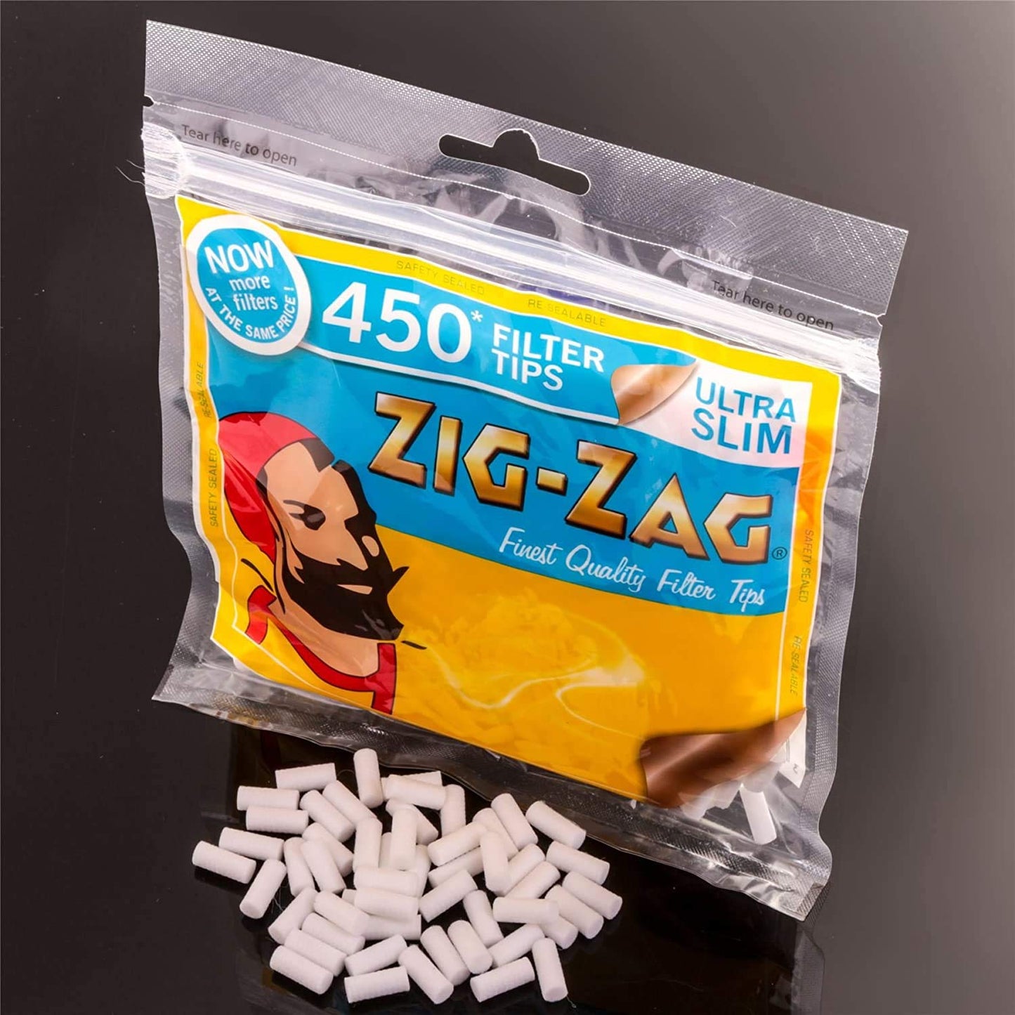 Zig Zag Ultra Slim Filters - Bag 450 Tips