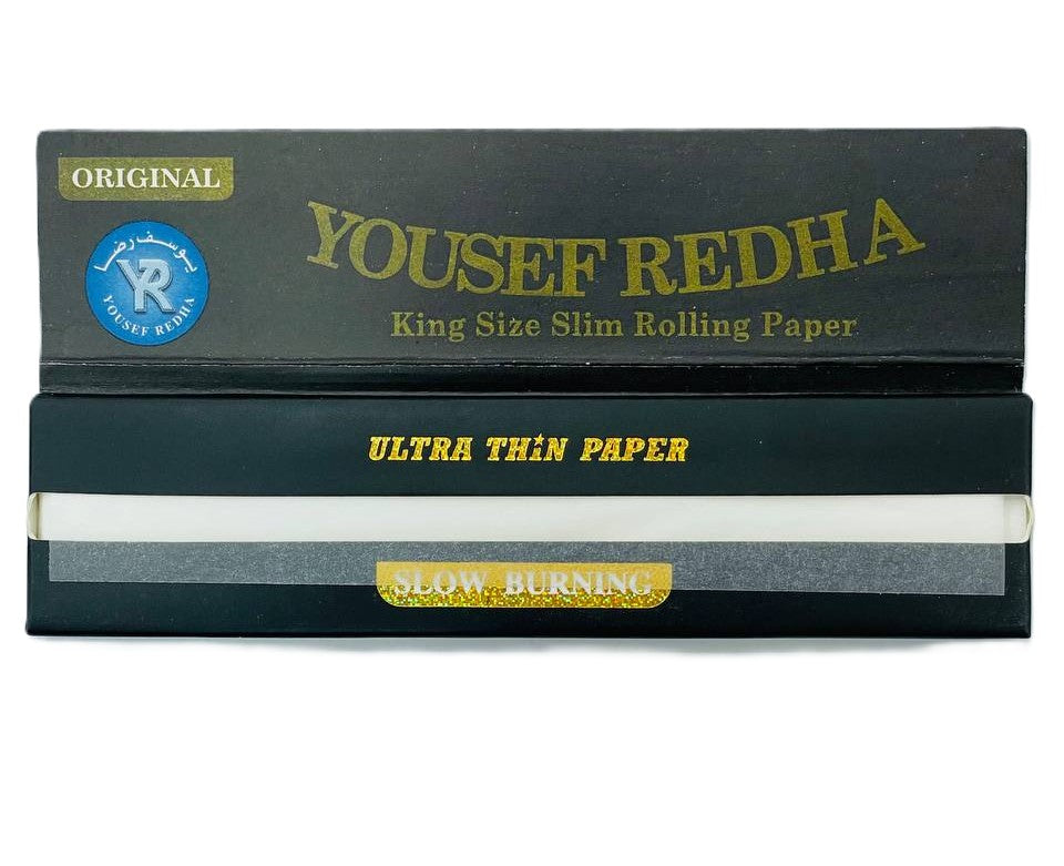 YR King Size Slim Rolling Paper - white