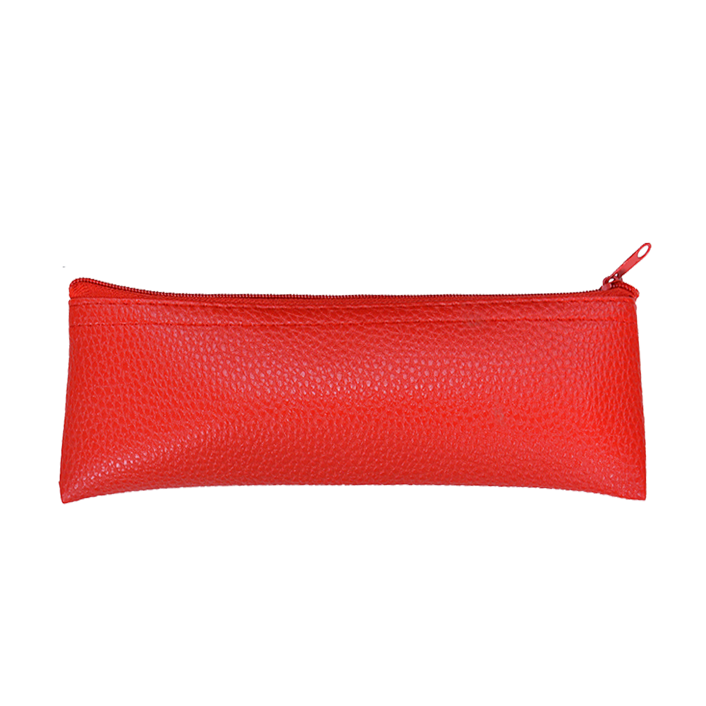 PU Leather Red Pouch Simple